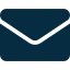 Symbol-Icon eines Briefumschlags, das für E-Mail-Kontakt steht.